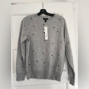 Aqua cashmere sweater